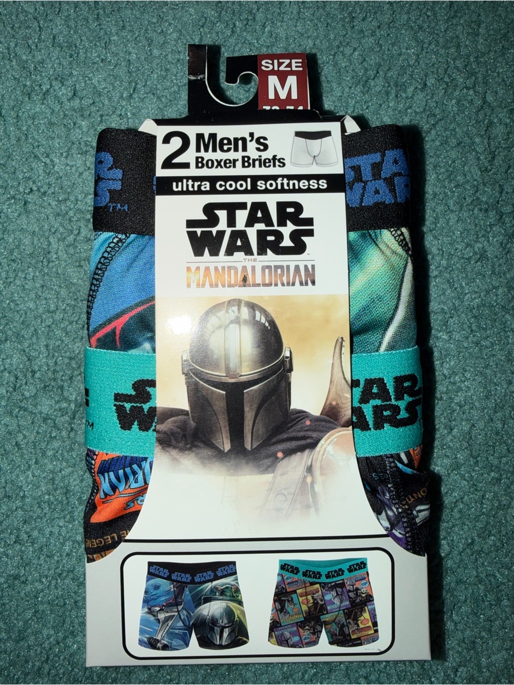 Star Wars The Mandalorian Men's Boxer Briefs!